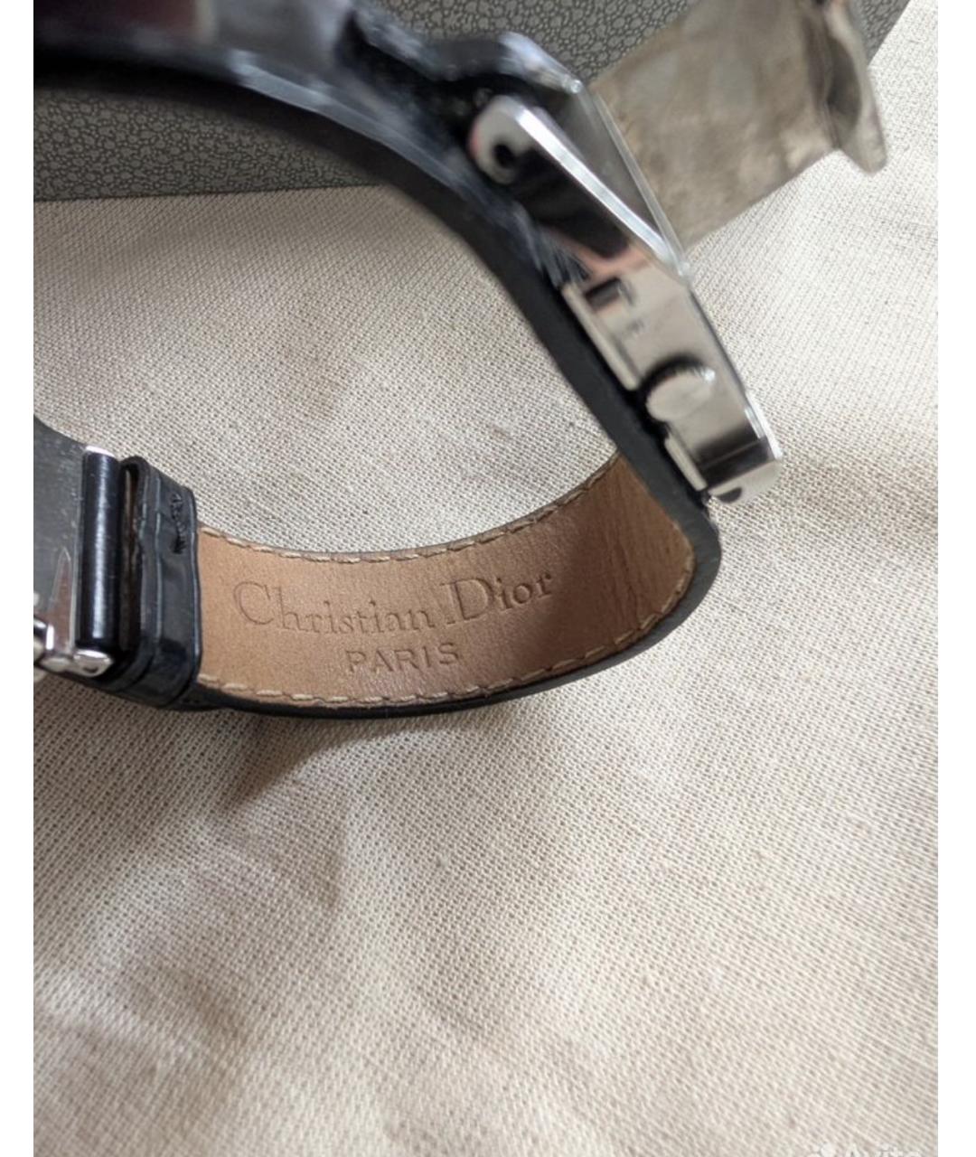 CHRISTIAN DIOR Серебряные стальные часы, фото 3