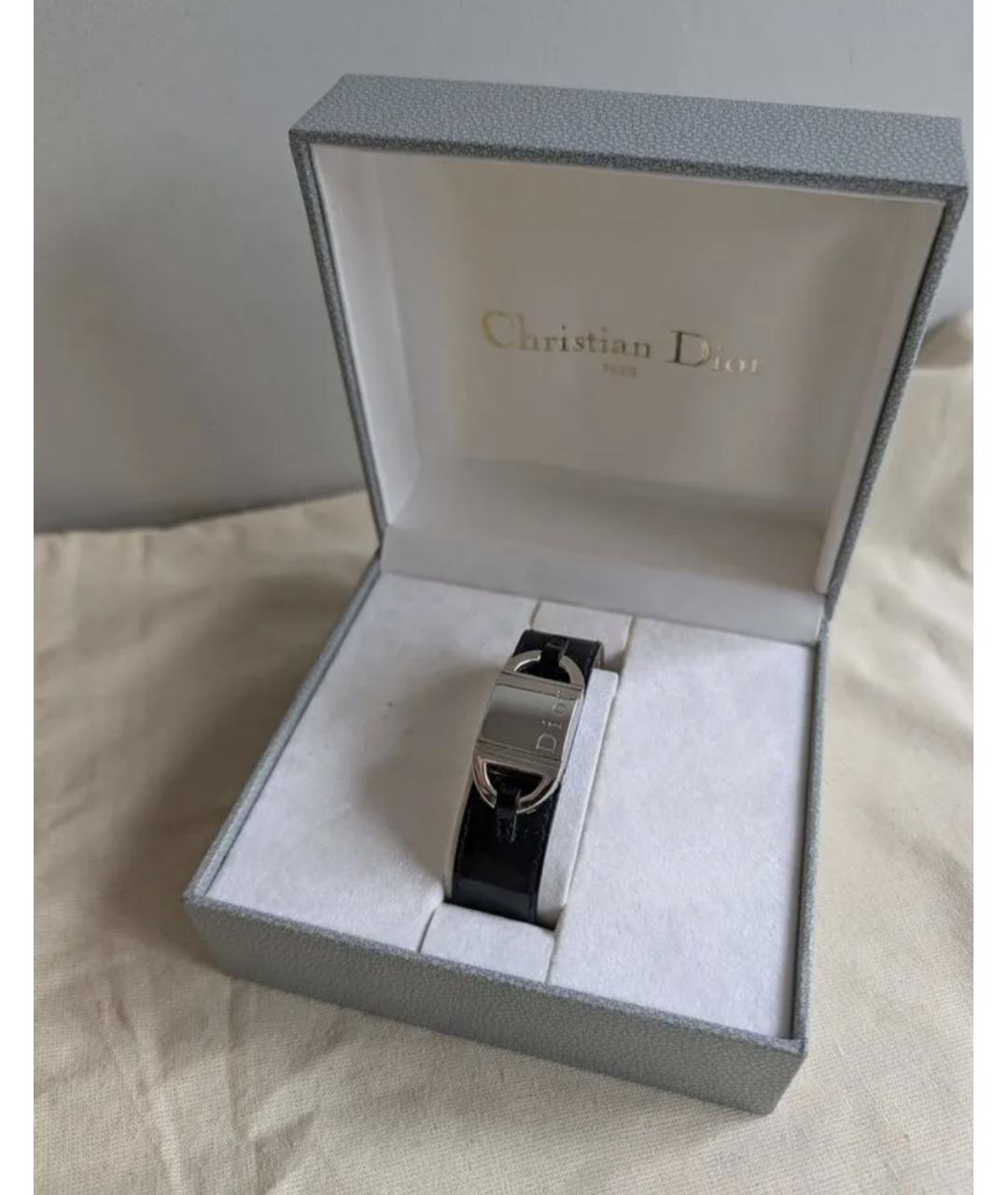 CHRISTIAN DIOR Серебряные стальные часы, фото 2