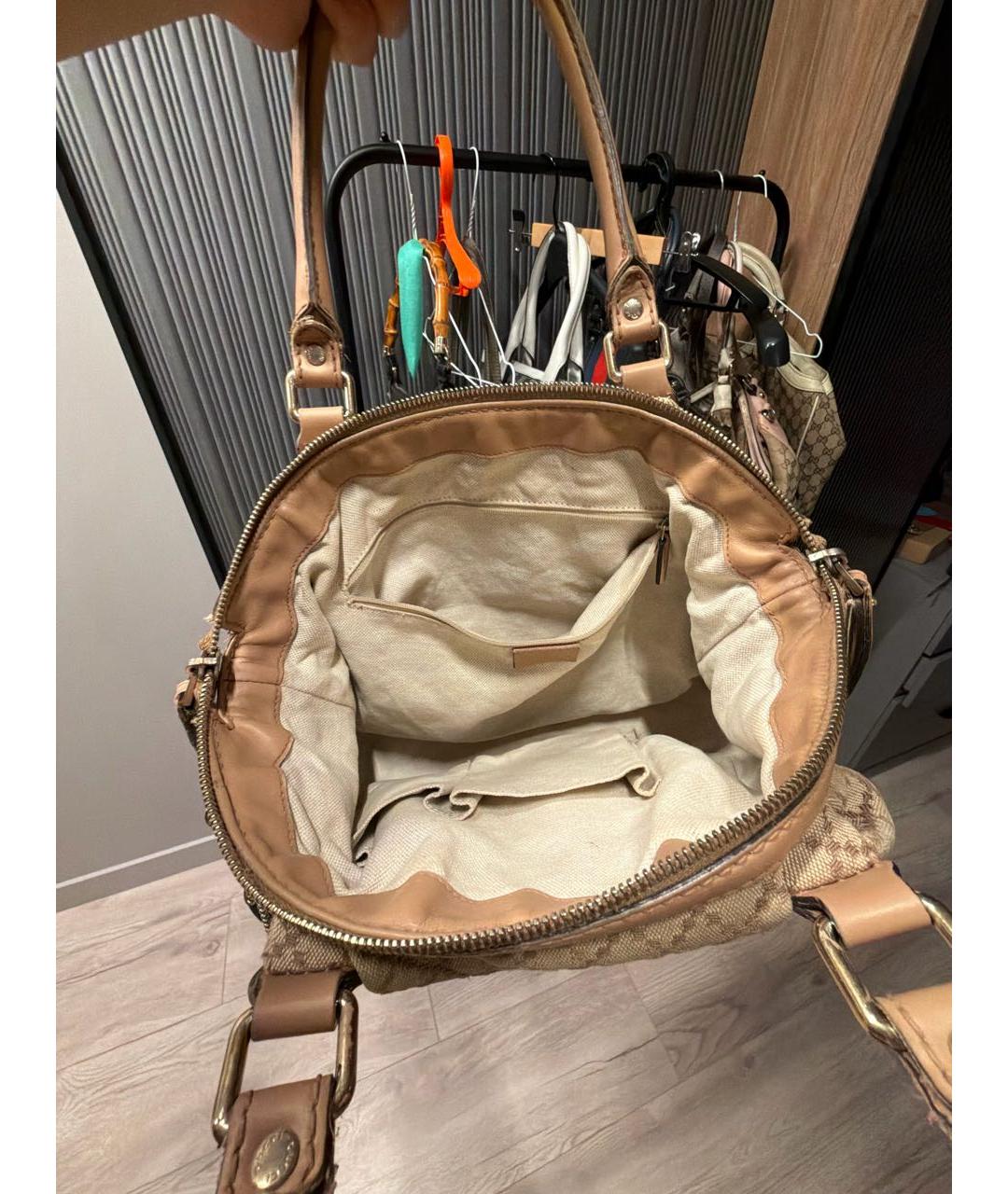 GUCCI Тканевая сумка тоут, фото 4