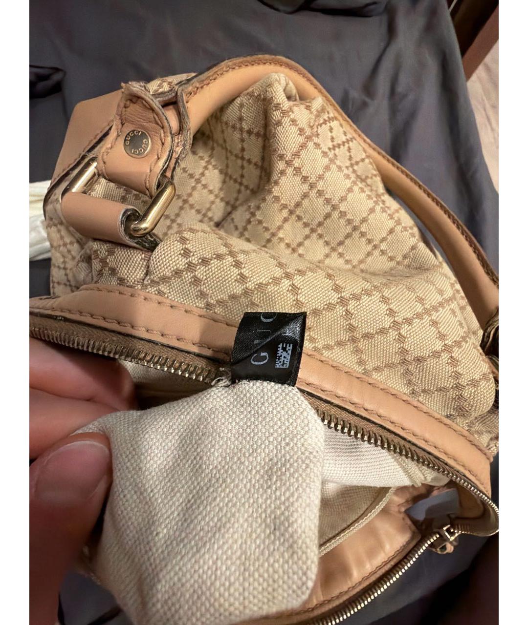 GUCCI Тканевая сумка тоут, фото 7