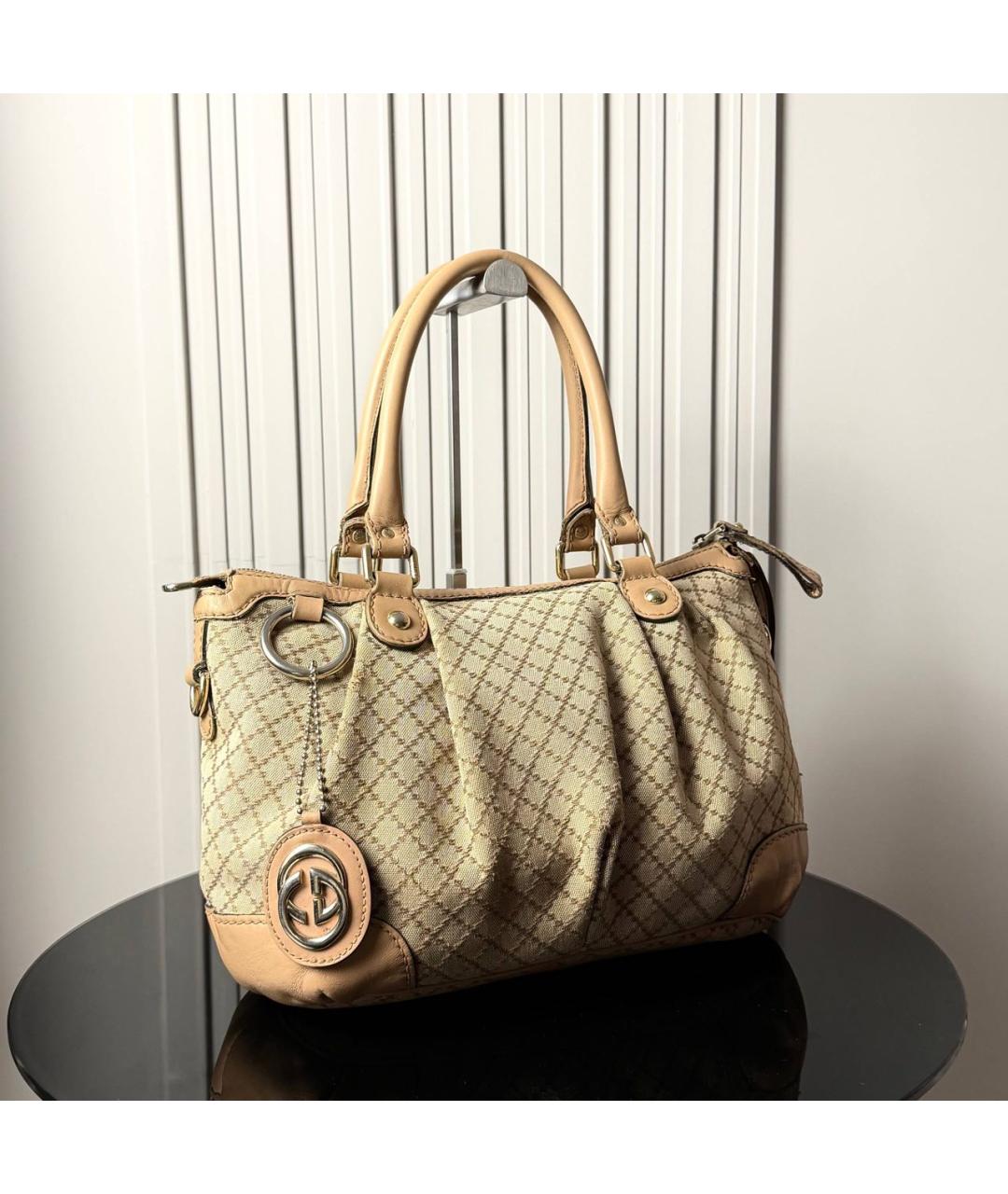 GUCCI Тканевая сумка тоут, фото 2