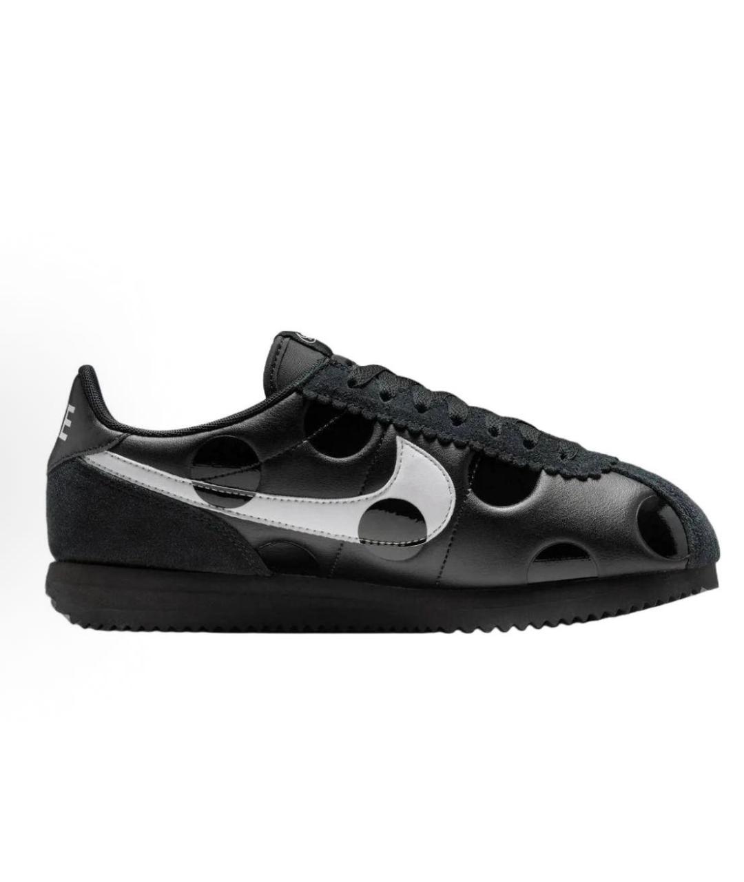 NIKE Черные кожаные кроссовки, фото 9