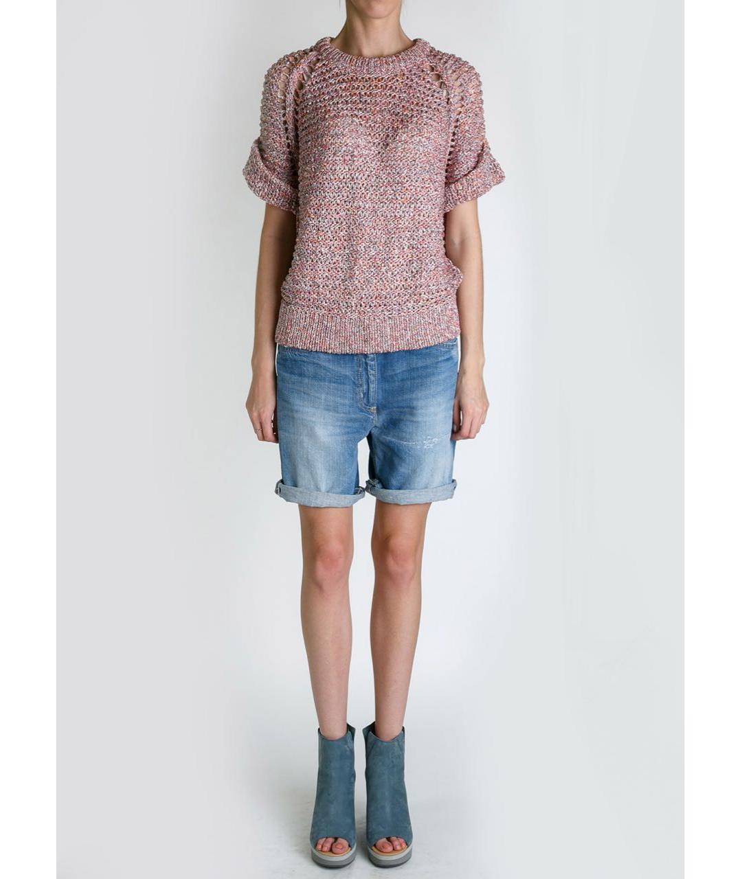 DONDUP Синие хлопковые шорты, фото 2