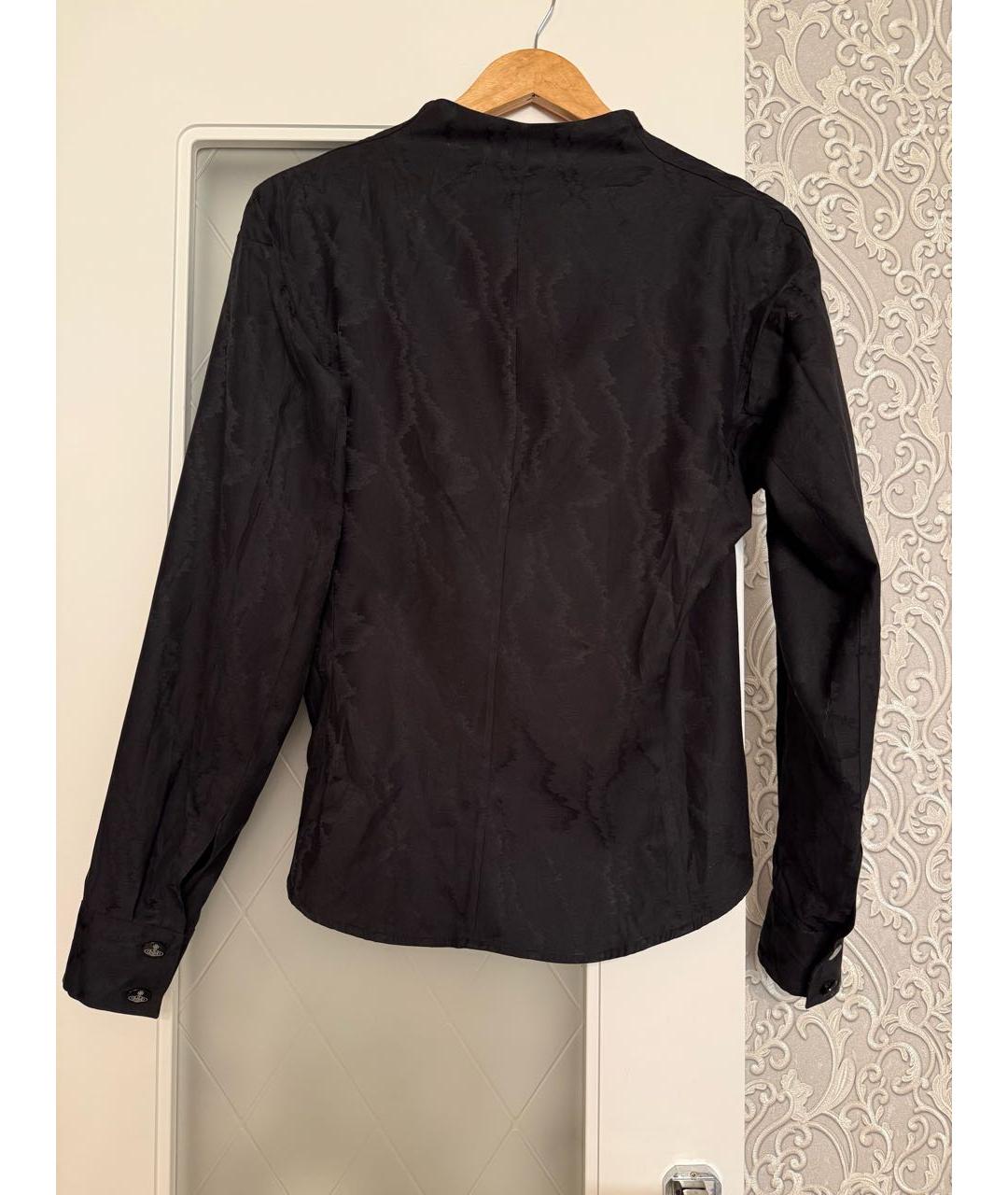 VIVIENNE WESTWOOD Черная полиэстеровая рубашка, фото 2
