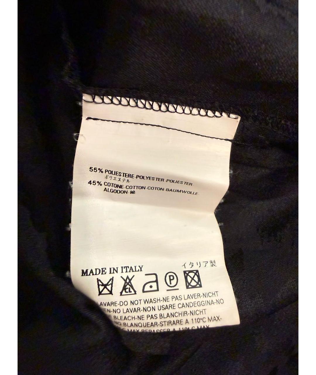 VIVIENNE WESTWOOD Черная полиэстеровая рубашка, фото 4