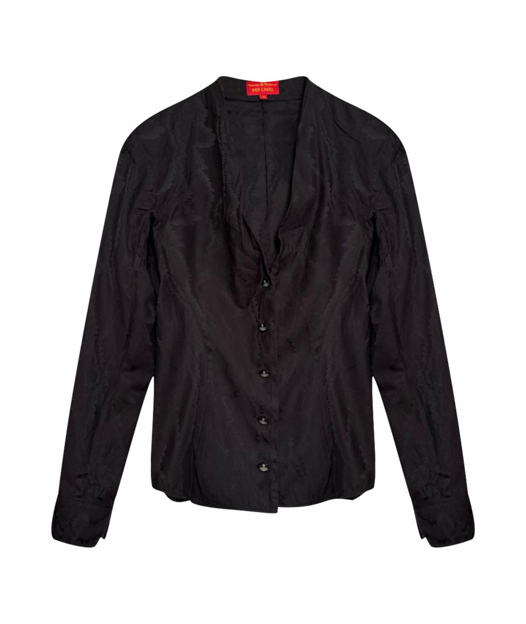 VIVIENNE WESTWOOD Черная полиэстеровая рубашка, фото 1