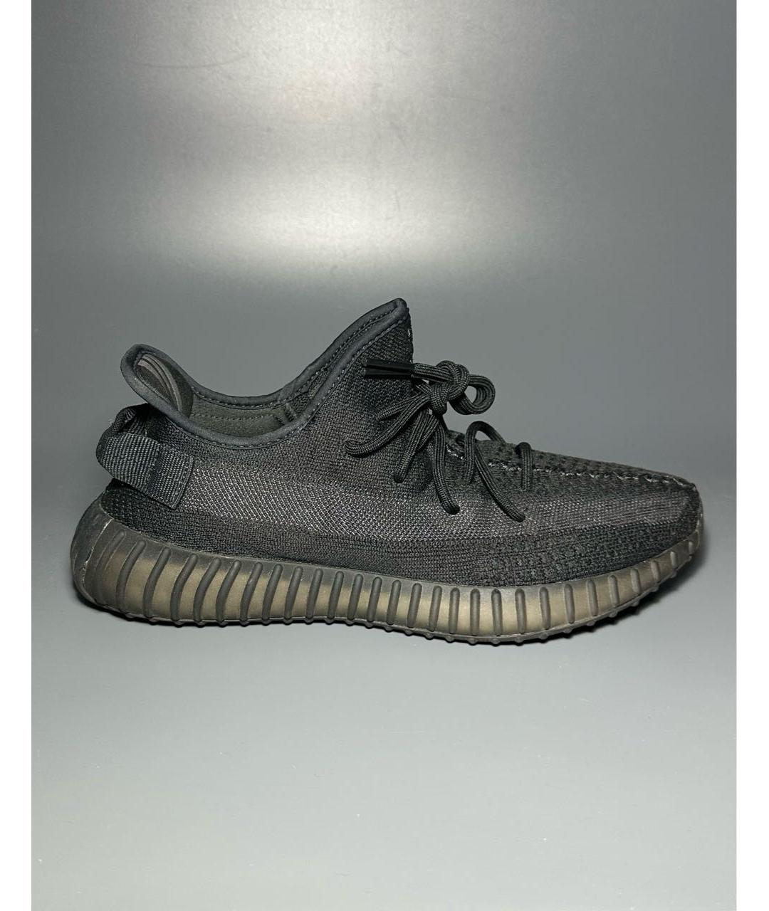 ADIDAS YEEZY Черные синтетические низкие кроссовки / кеды, фото 9