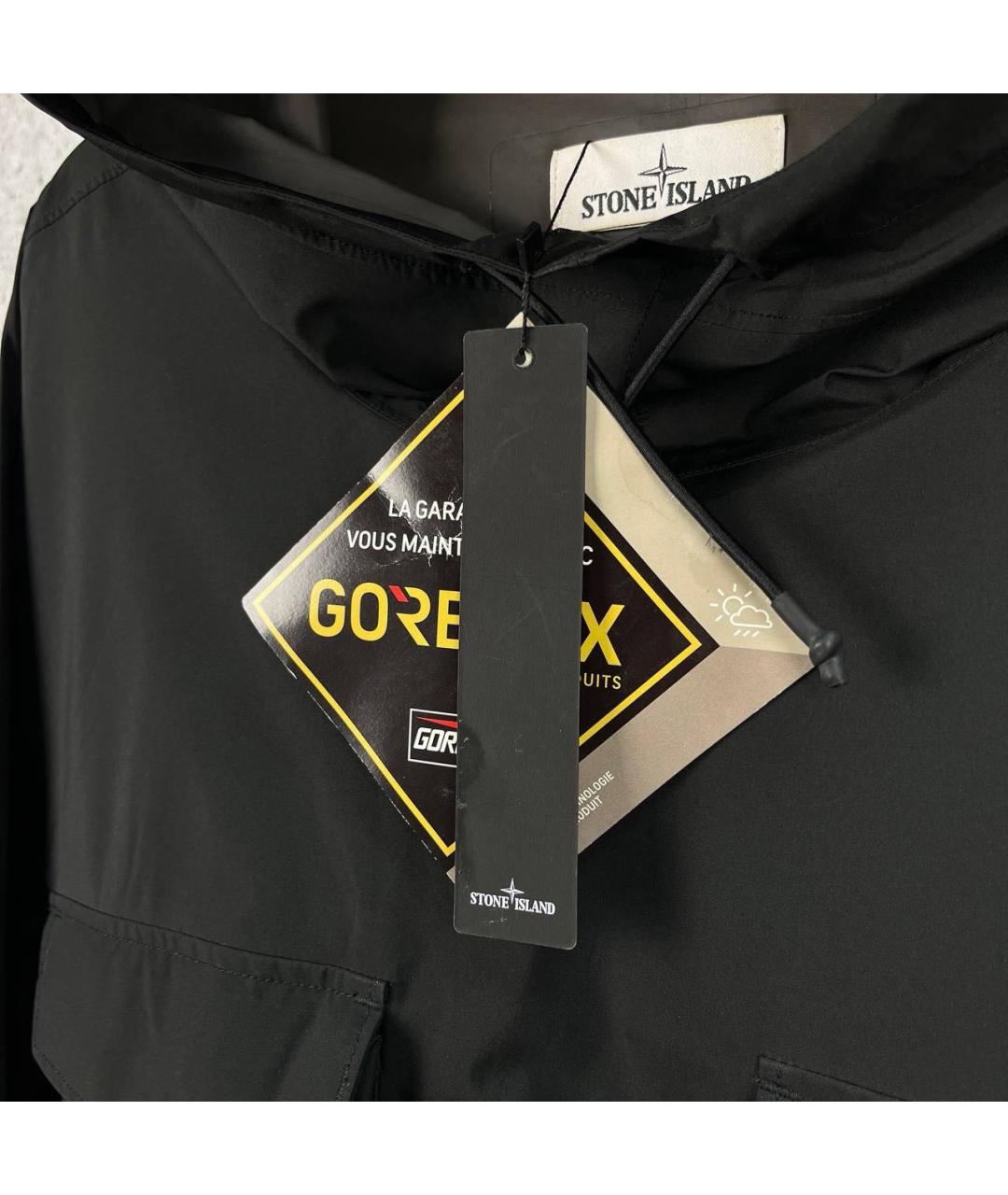 STONE ISLAND Черная куртка, фото 3