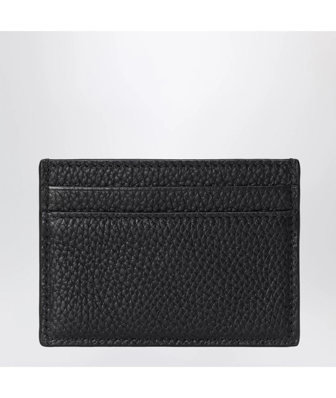 GUCCI Черный кожаный кардхолдер, фото 2