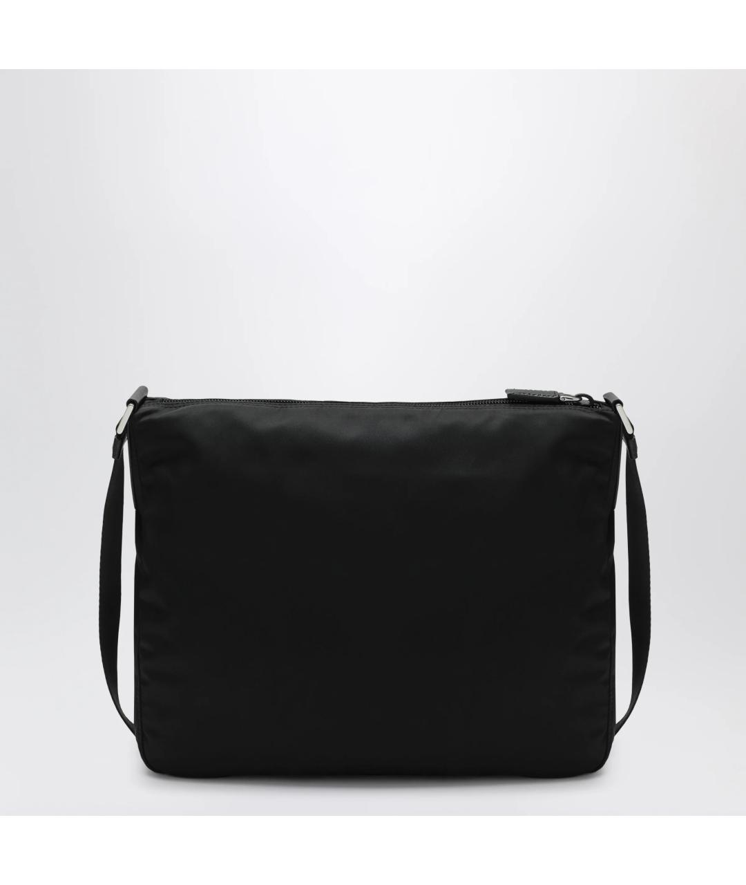 PRADA Черная тканевая сумка через плечо, фото 2