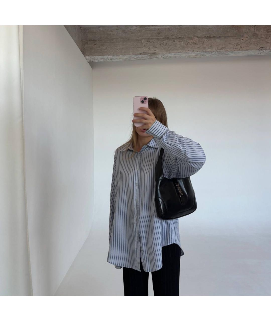 GUCCI Черная кожаная сумка тоут, фото 2