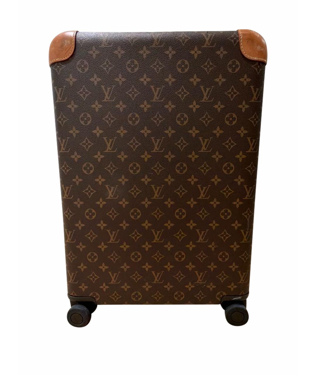 LOUIS VUITTON Бежевая кожаная дорожная/спортивная сумка, фото 1