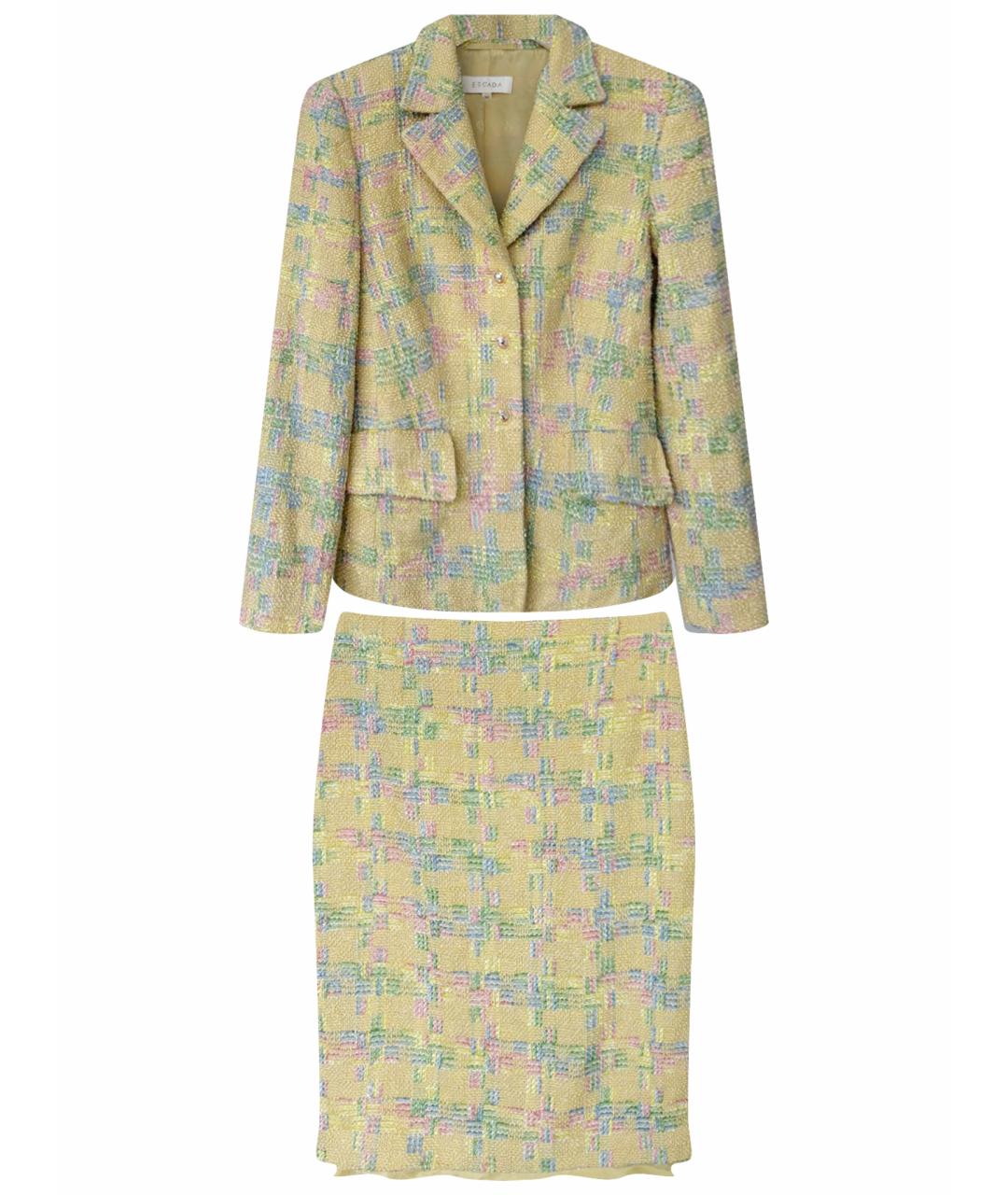 ESCADA Мульти шерстяной костюм с юбками, фото 1