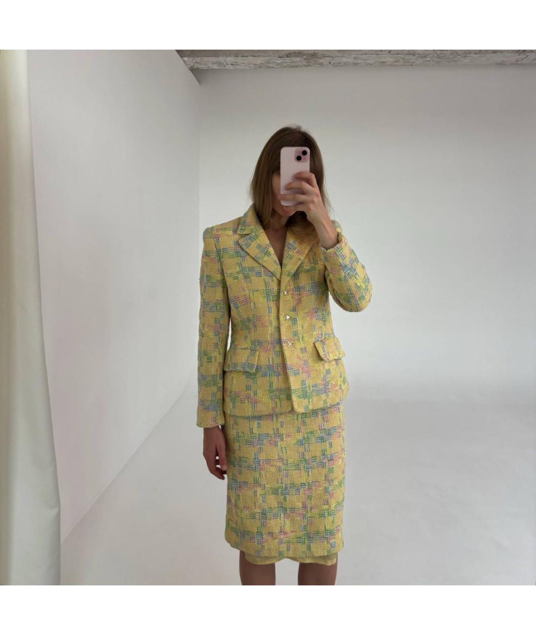 ESCADA Мульти шерстяной костюм с юбками, фото 7