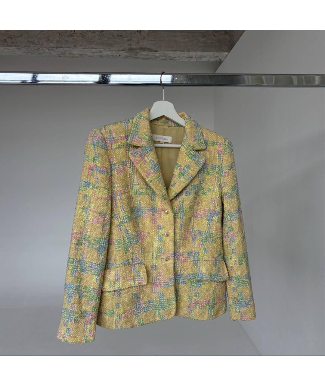 ESCADA Мульти шерстяной костюм с юбками, фото 8