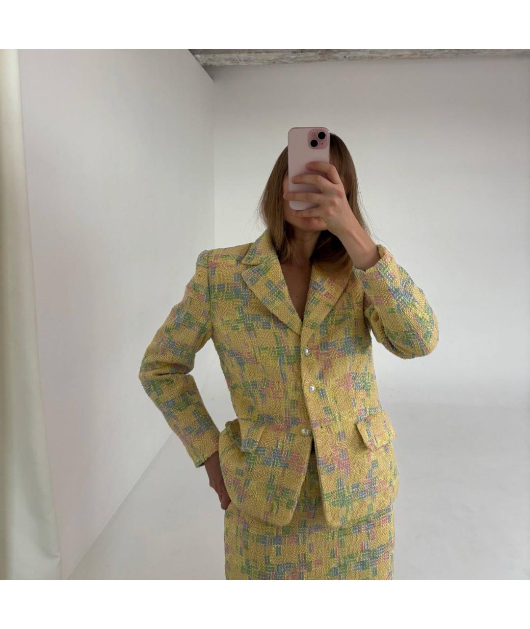 ESCADA Мульти шерстяной костюм с юбками, фото 6