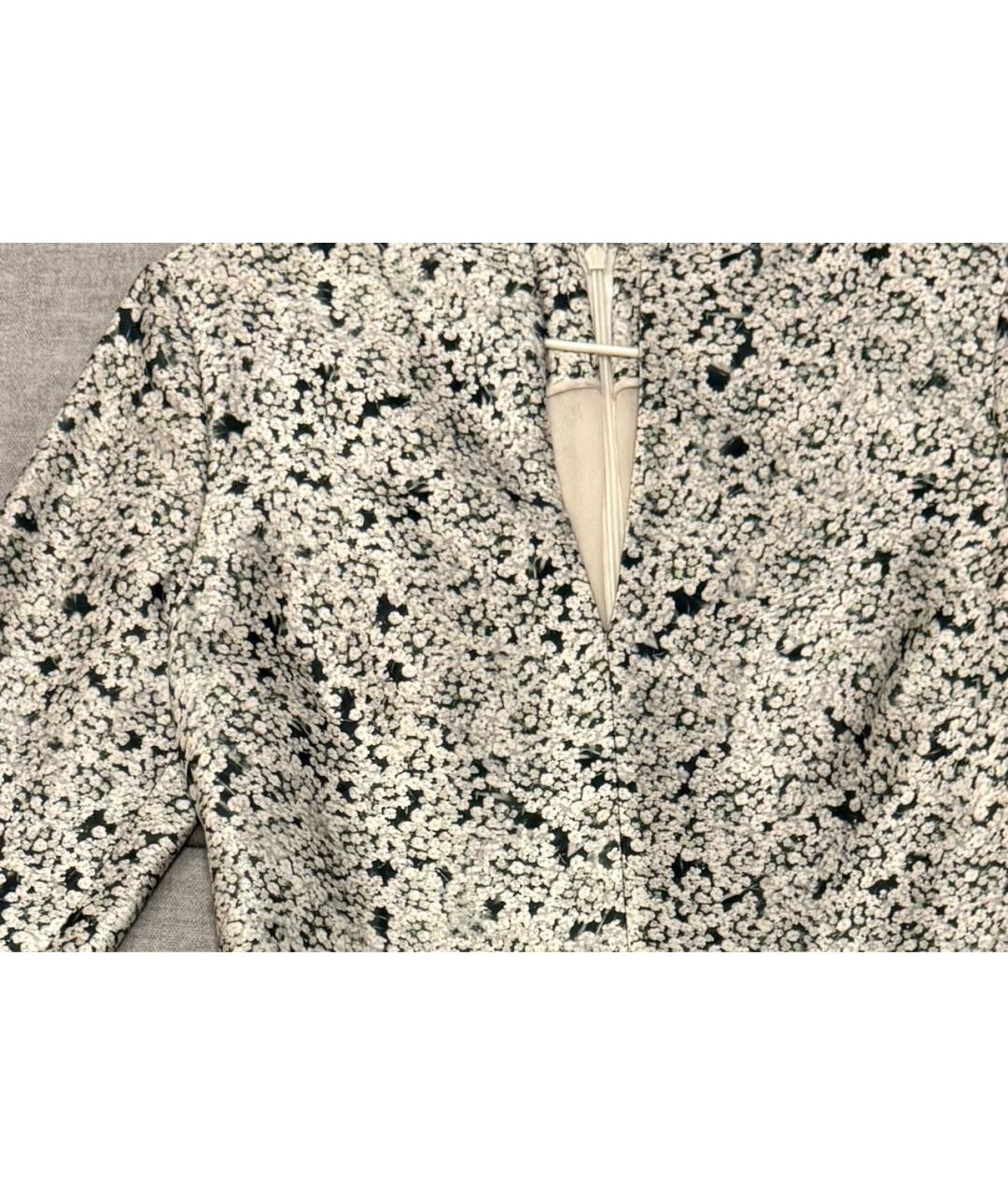 TORY BURCH Мульти шелковое коктейльное платье, фото 4