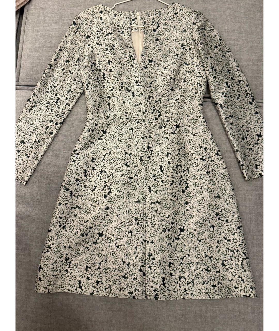 TORY BURCH Мульти шелковое коктейльное платье, фото 6