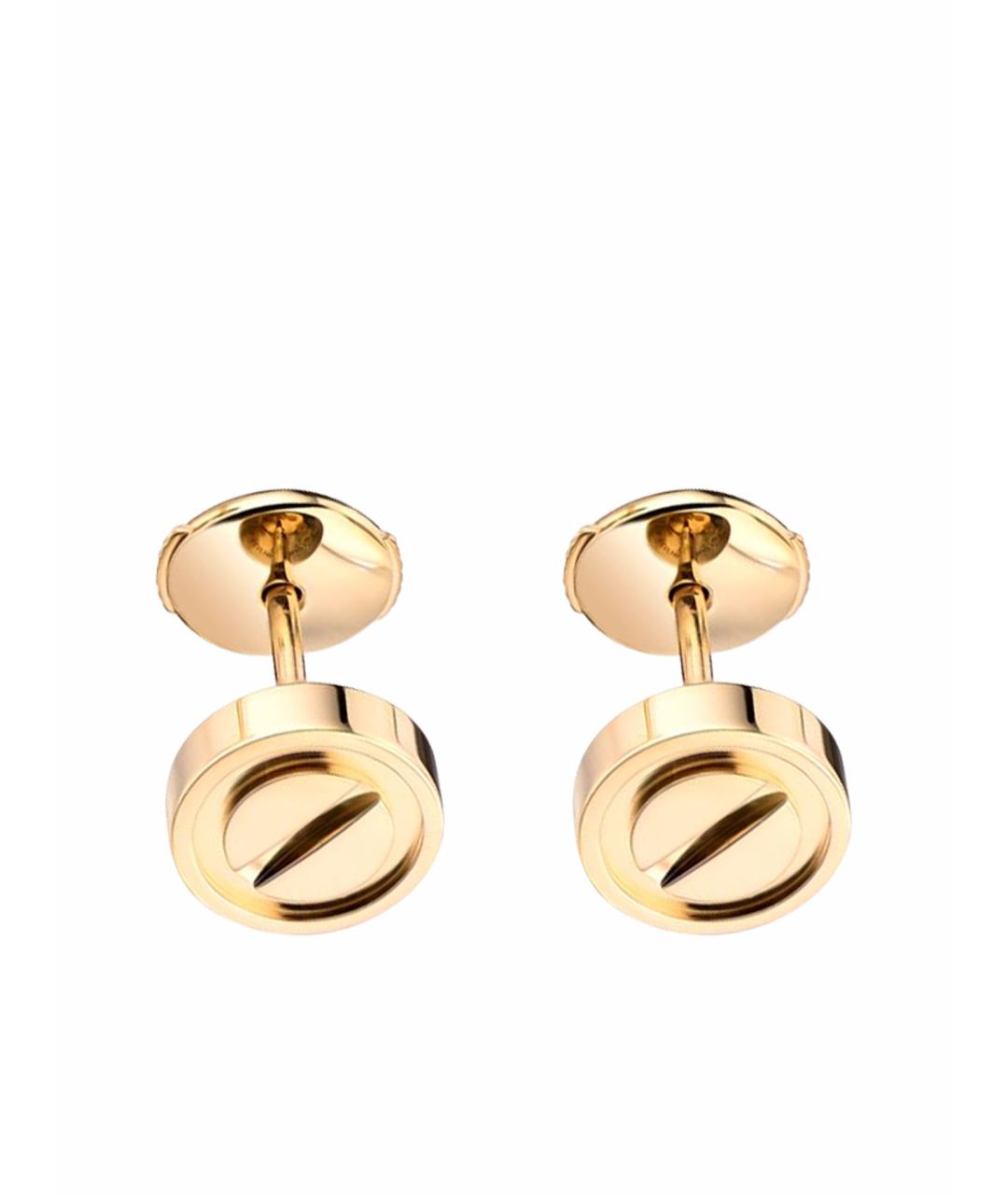 CARTIER Золотые серьги из розового золота, фото 1