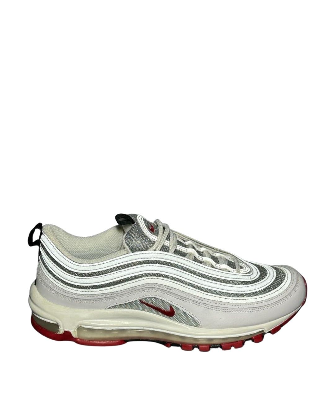 NIKE Черные синтетические низкие кроссовки / кеды, фото 1