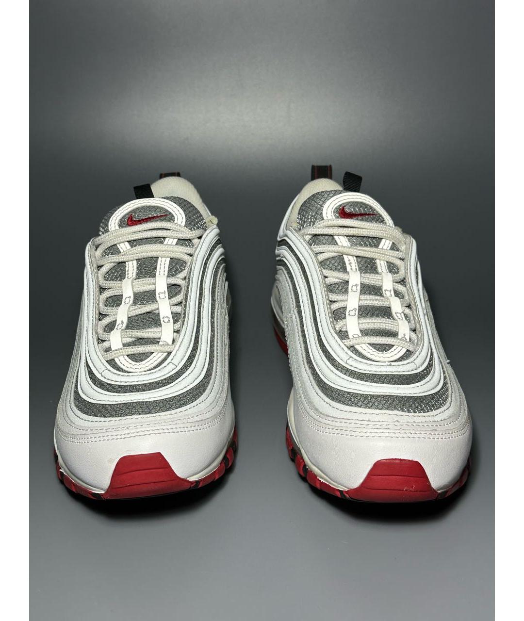 NIKE Черные синтетические низкие кроссовки / кеды, фото 2