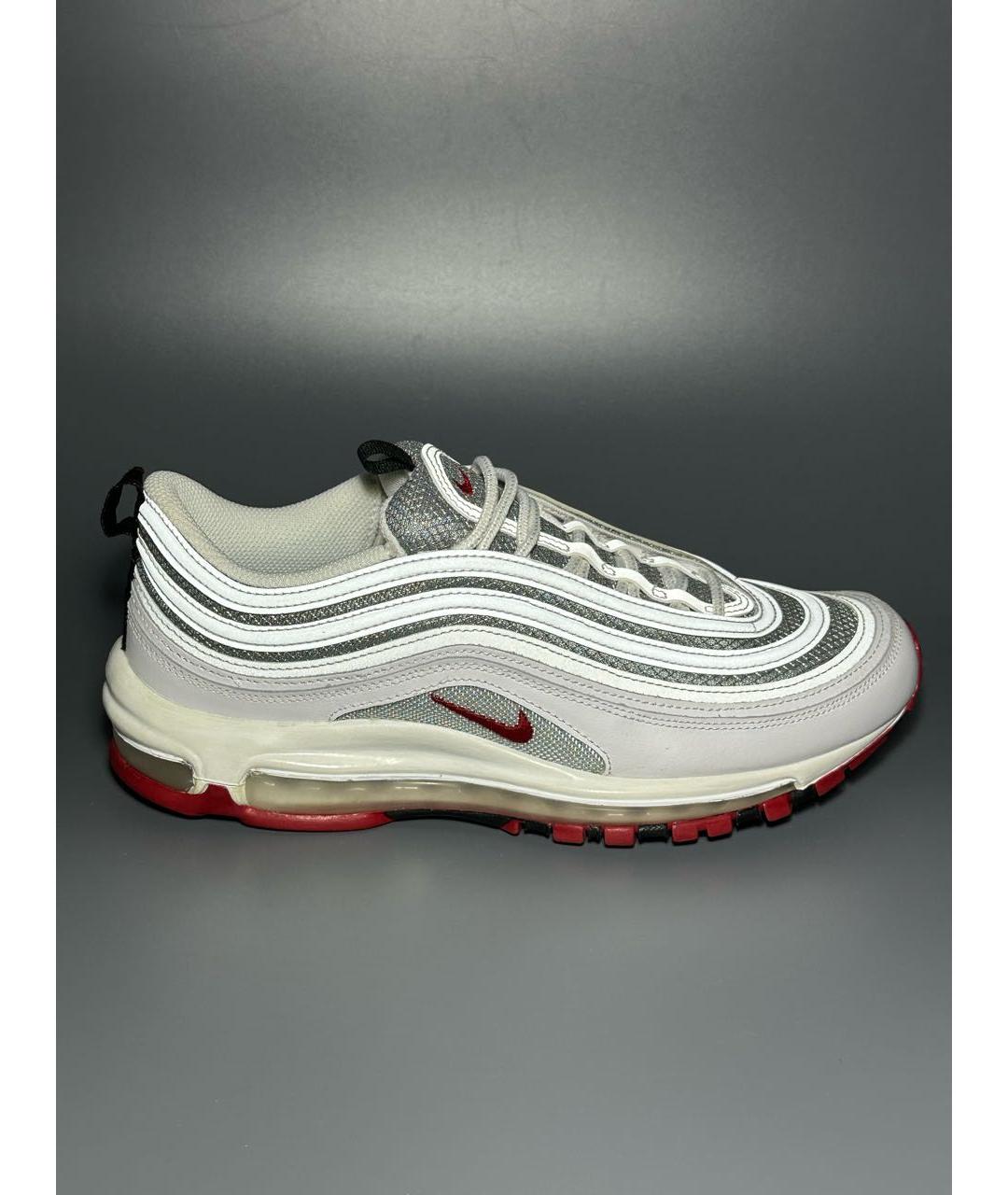 NIKE Черные синтетические низкие кроссовки / кеды, фото 9