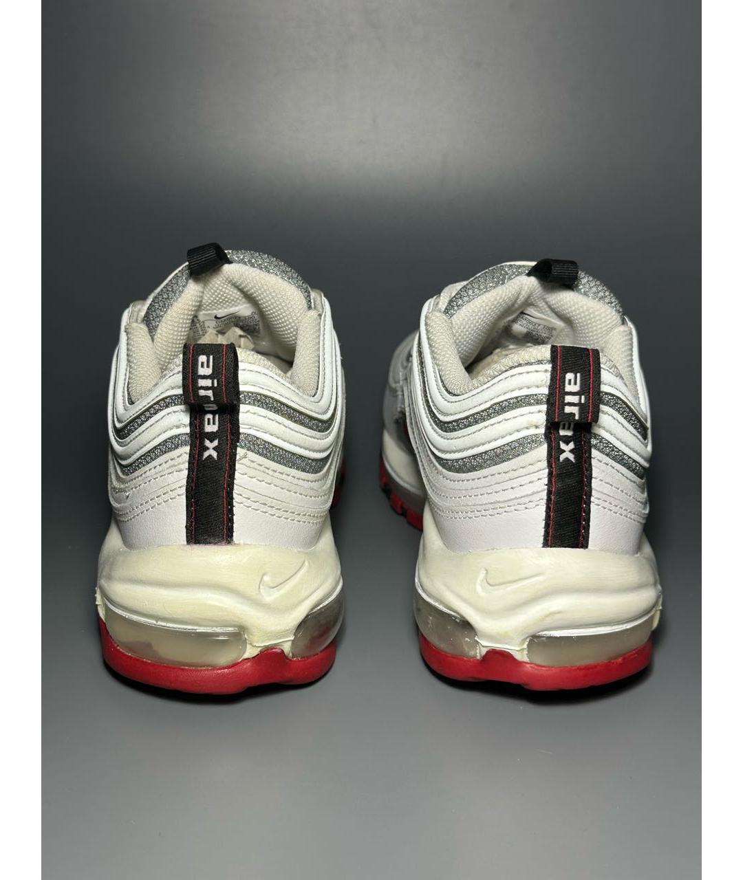 NIKE Черные синтетические низкие кроссовки / кеды, фото 4