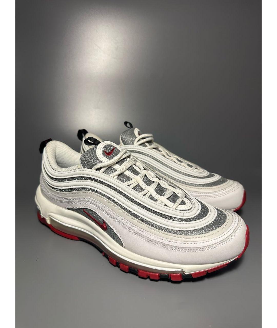 NIKE Черные синтетические низкие кроссовки / кеды, фото 5