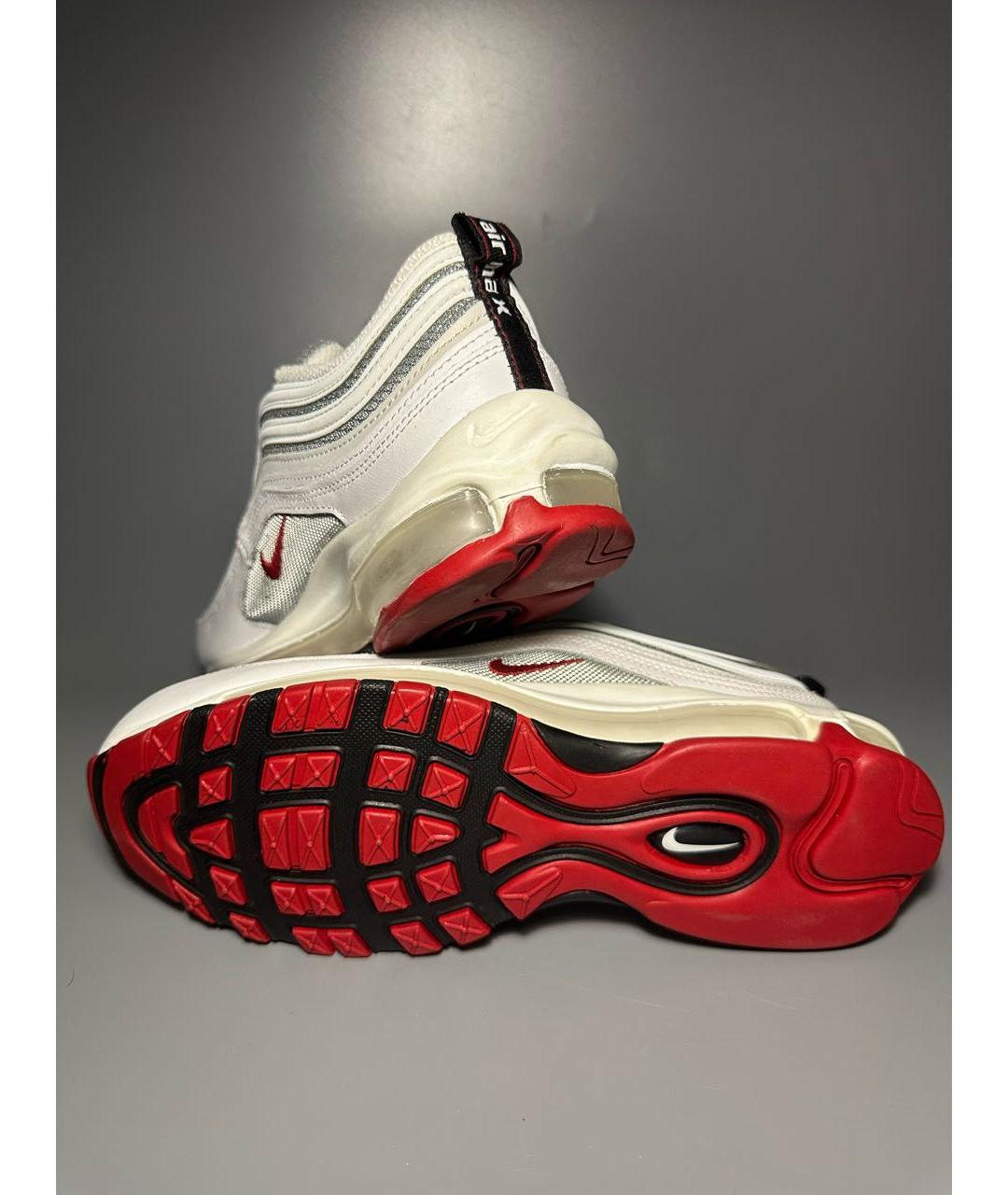 NIKE Черные синтетические низкие кроссовки / кеды, фото 6