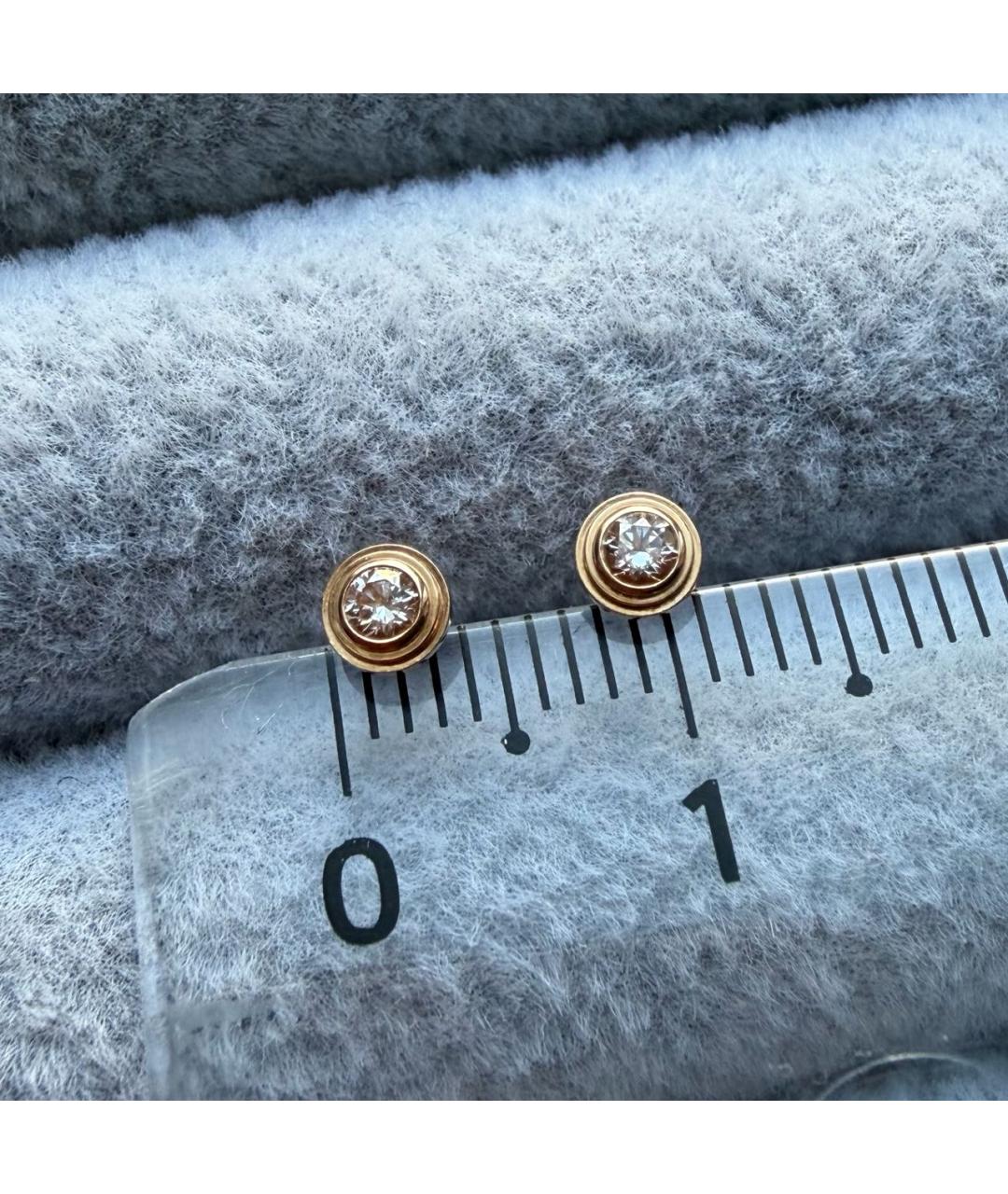 CARTIER Золотые серьги из розового золота, фото 8