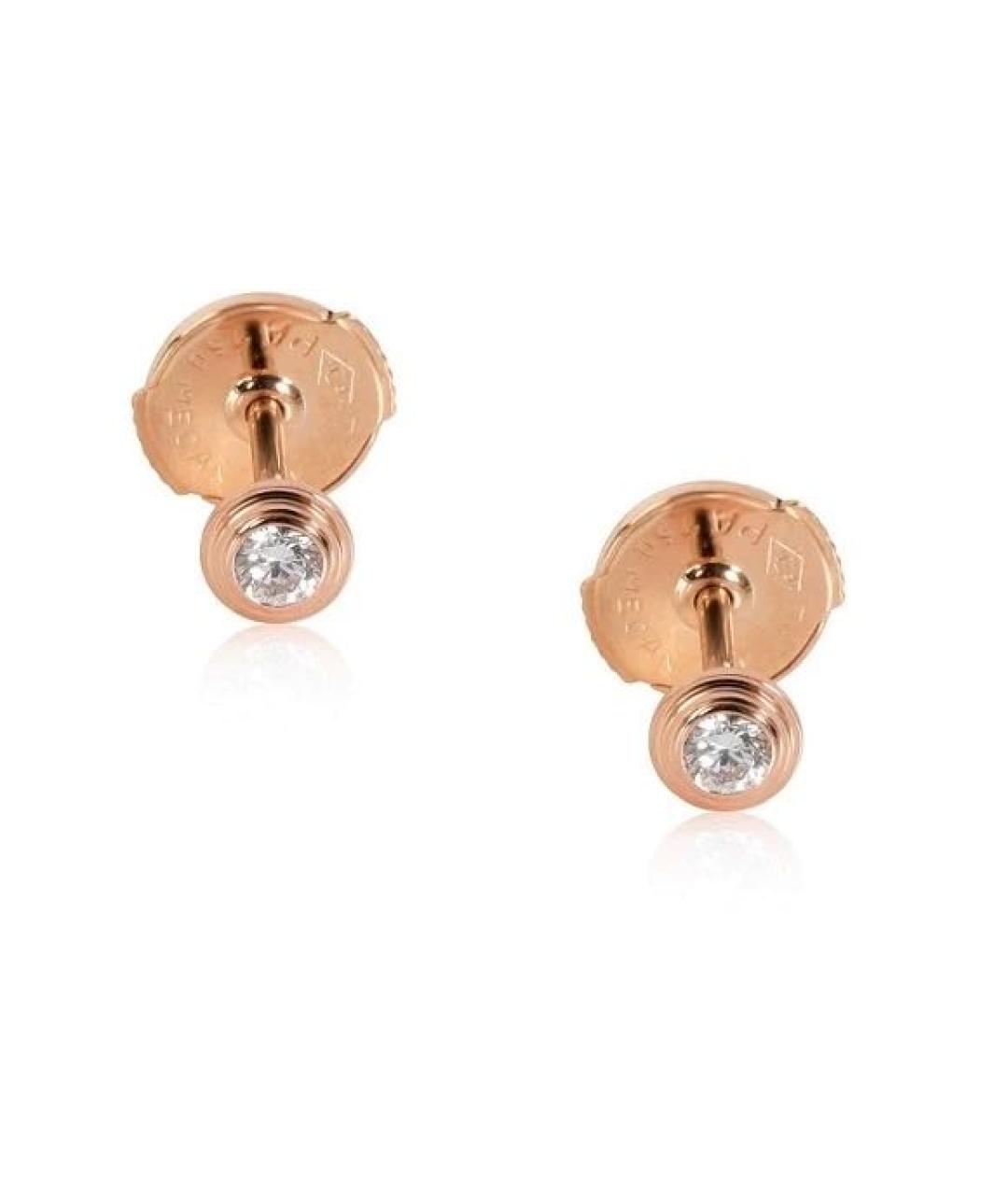 CARTIER Золотые серьги из розового золота, фото 9