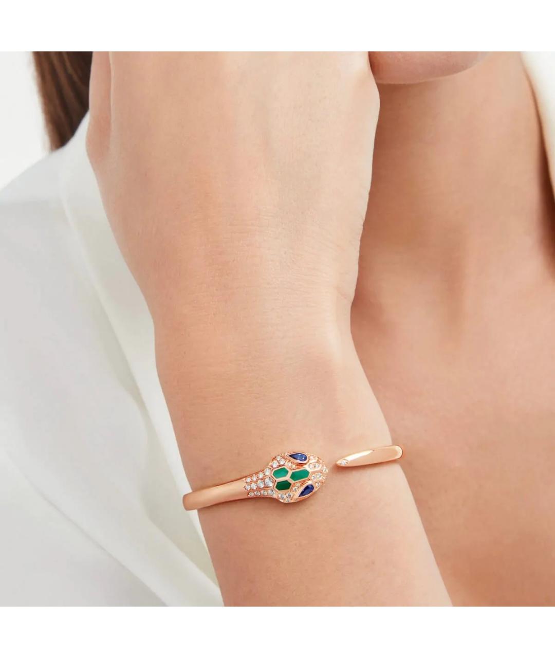 BVLGARI Золотой браслет из розового золота, фото 4