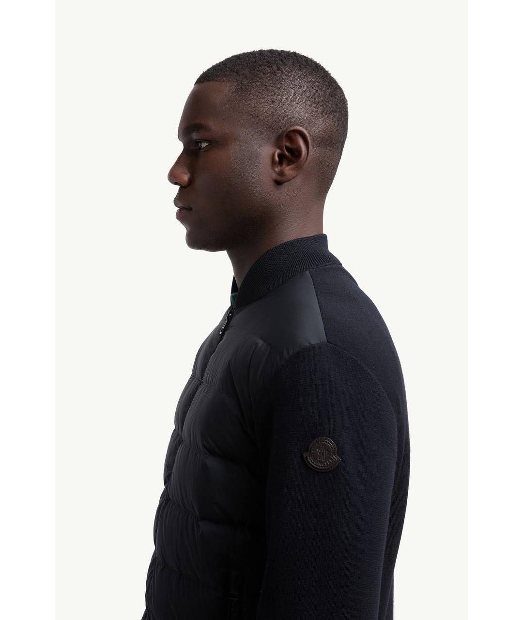 MONCLER Черная куртка, фото 5