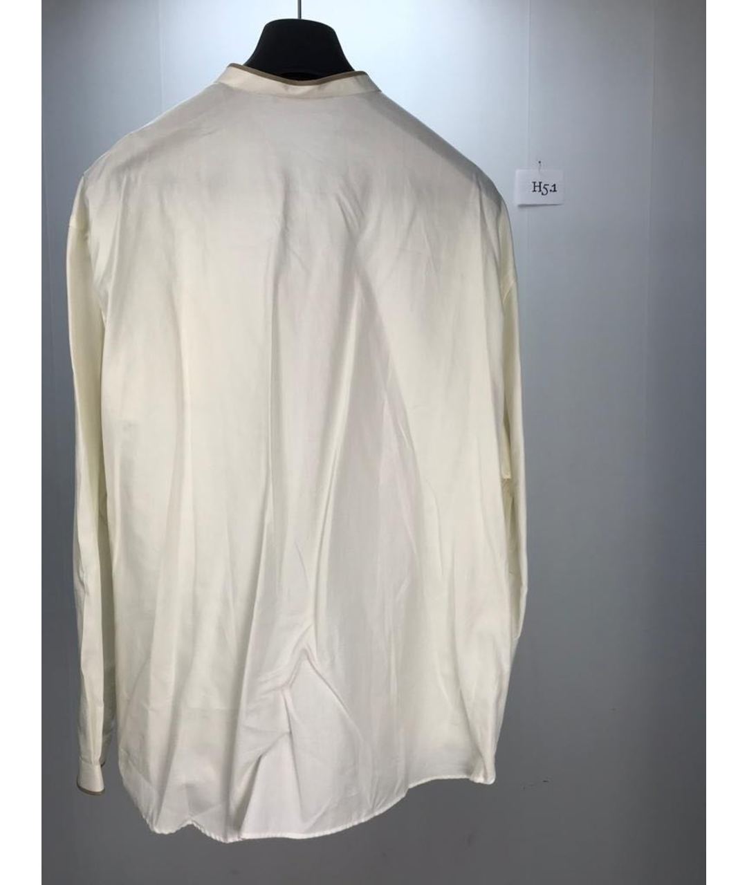 SALVATORE FERRAGAMO Белая хлопковая кэжуал рубашка, фото 2