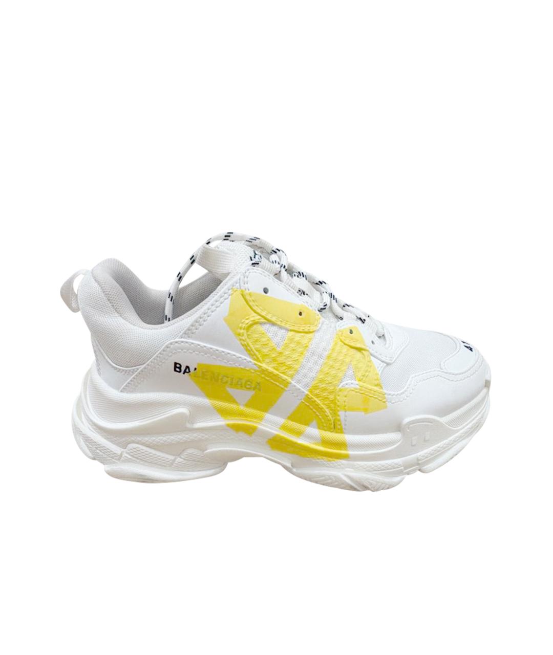 BALENCIAGA Белые кроссовки, фото 1