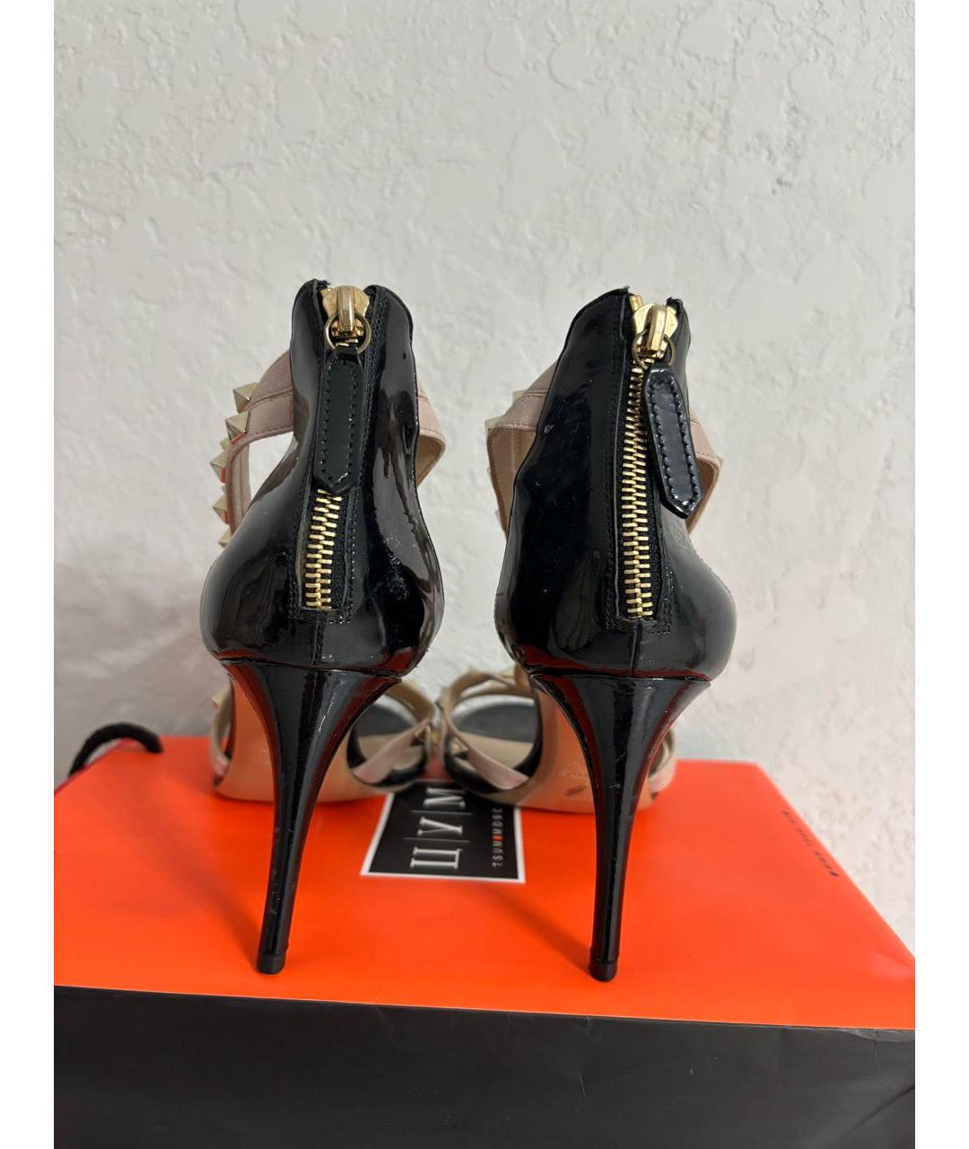 VALENTINO Черные туфли из лакированной кожи, фото 4