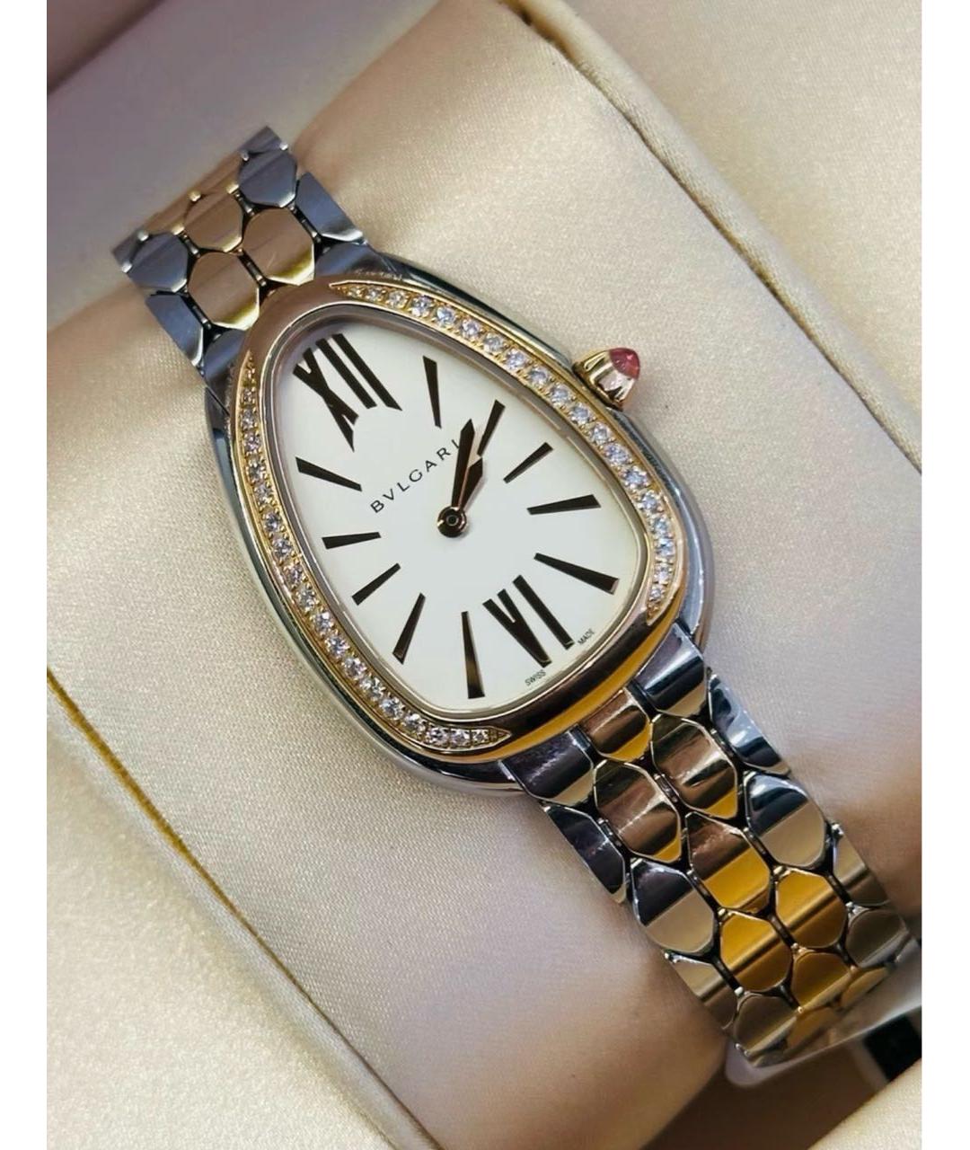 BVLGARI Золотые часы из розового золота, фото 3