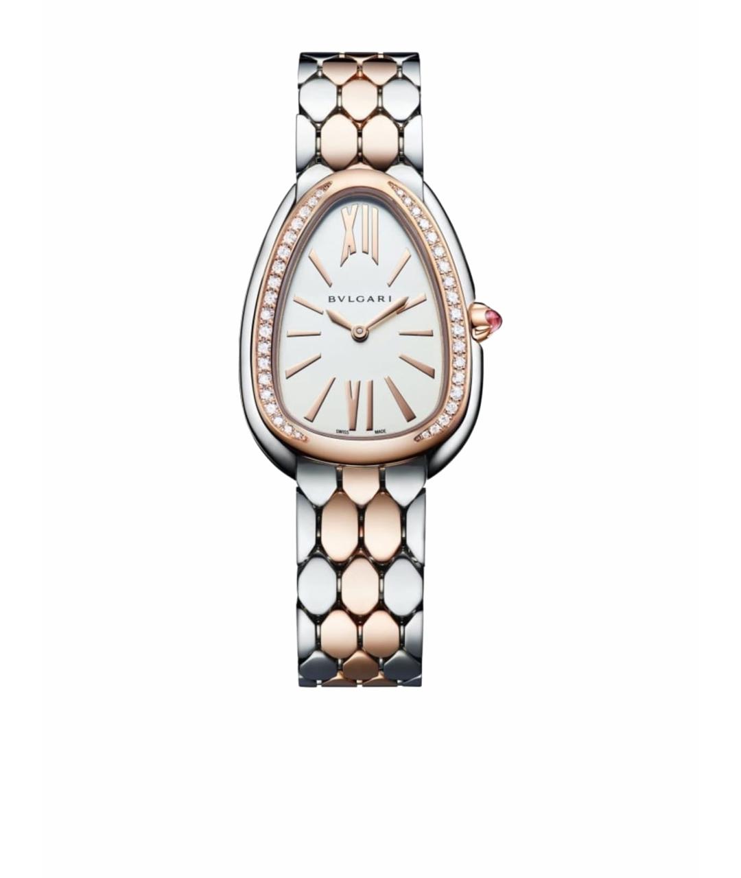 BVLGARI Золотые часы из розового золота, фото 1