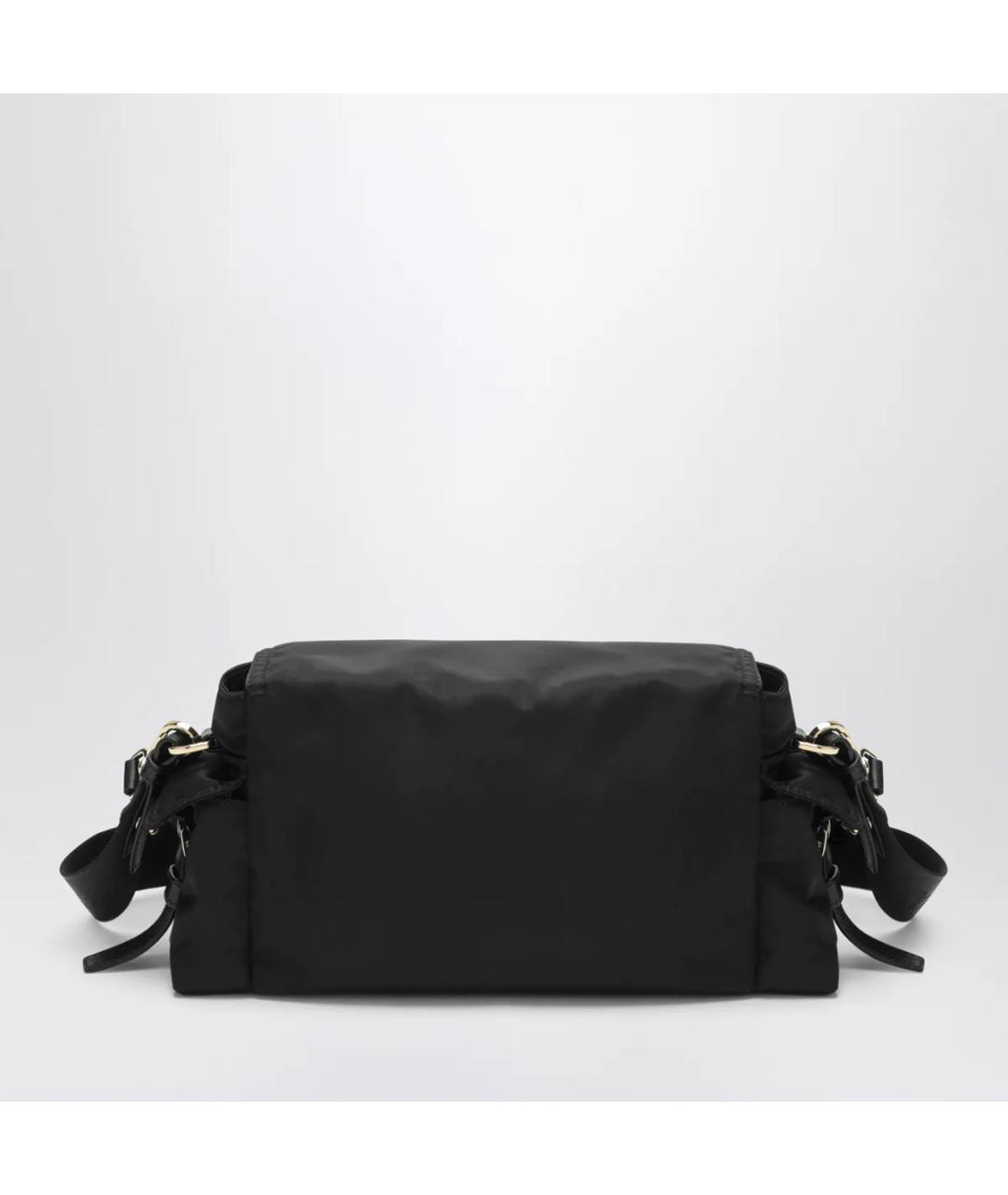 PRADA Черная тканевая сумка через плечо, фото 2