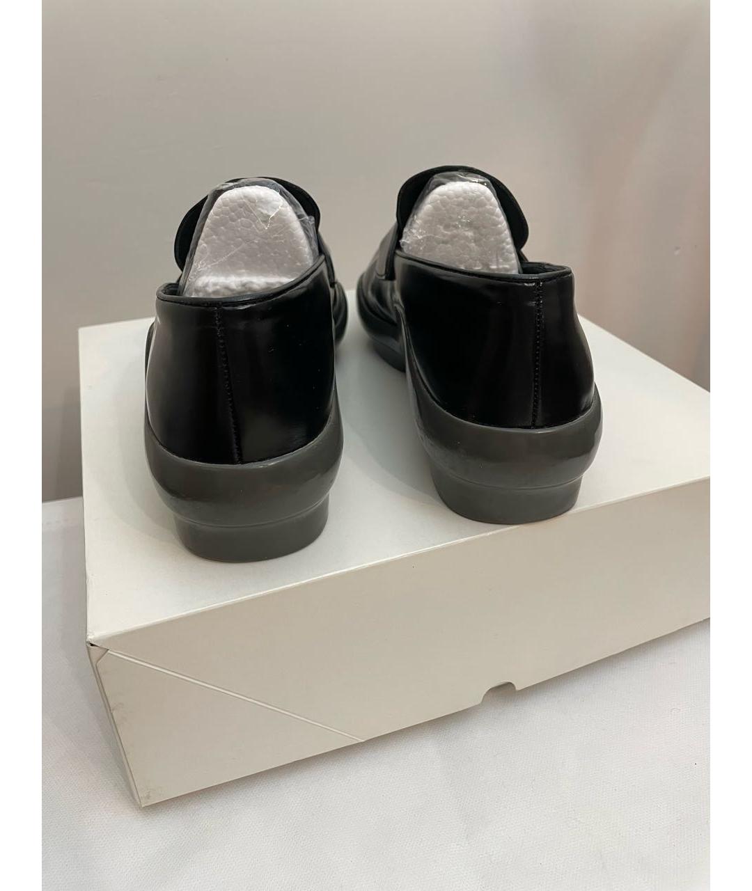 PRADA Черные кожаные лоферы, фото 7