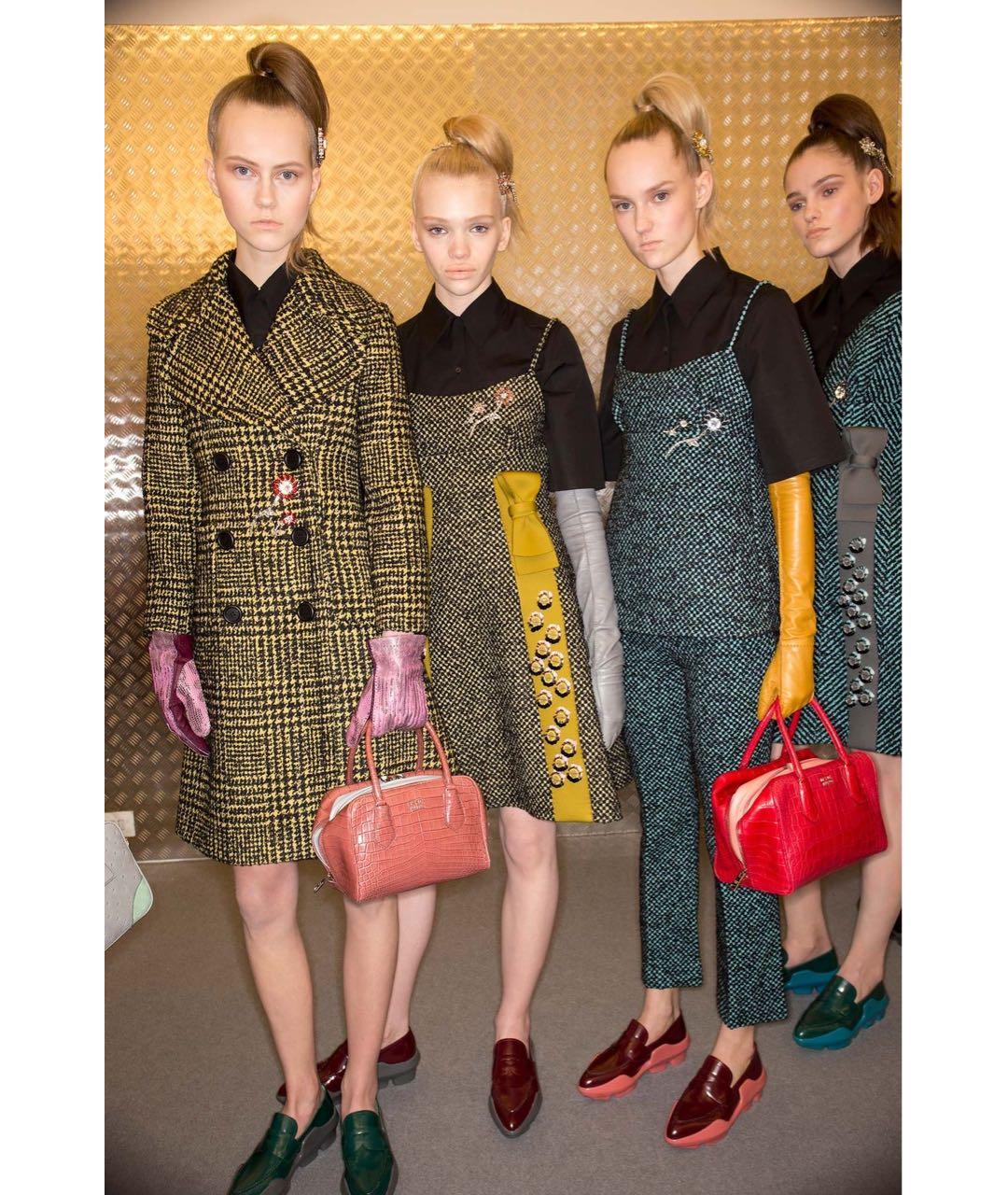 PRADA Черные кожаные лоферы, фото 8