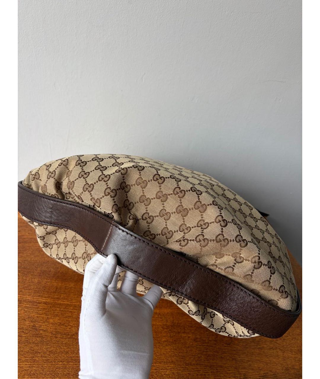 GUCCI Коричневая сумка с короткими ручками, фото 8