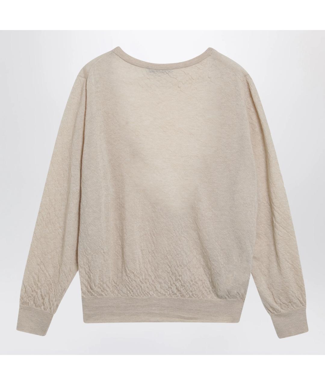 PRADA Бежевый кашемировый кардиган, фото 2