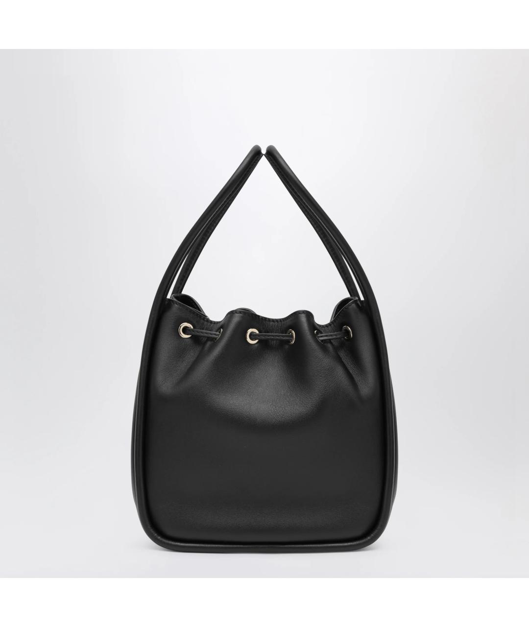 PRADA Черная кожаная сумка тоут, фото 2