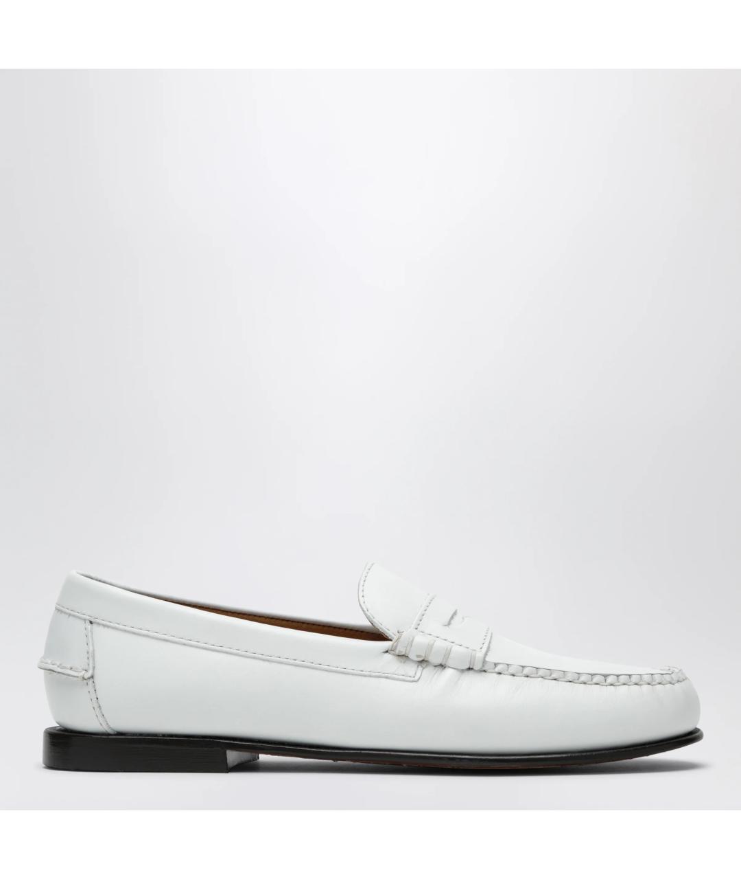 SEBAGO Белые кожаные лоферы, фото 3