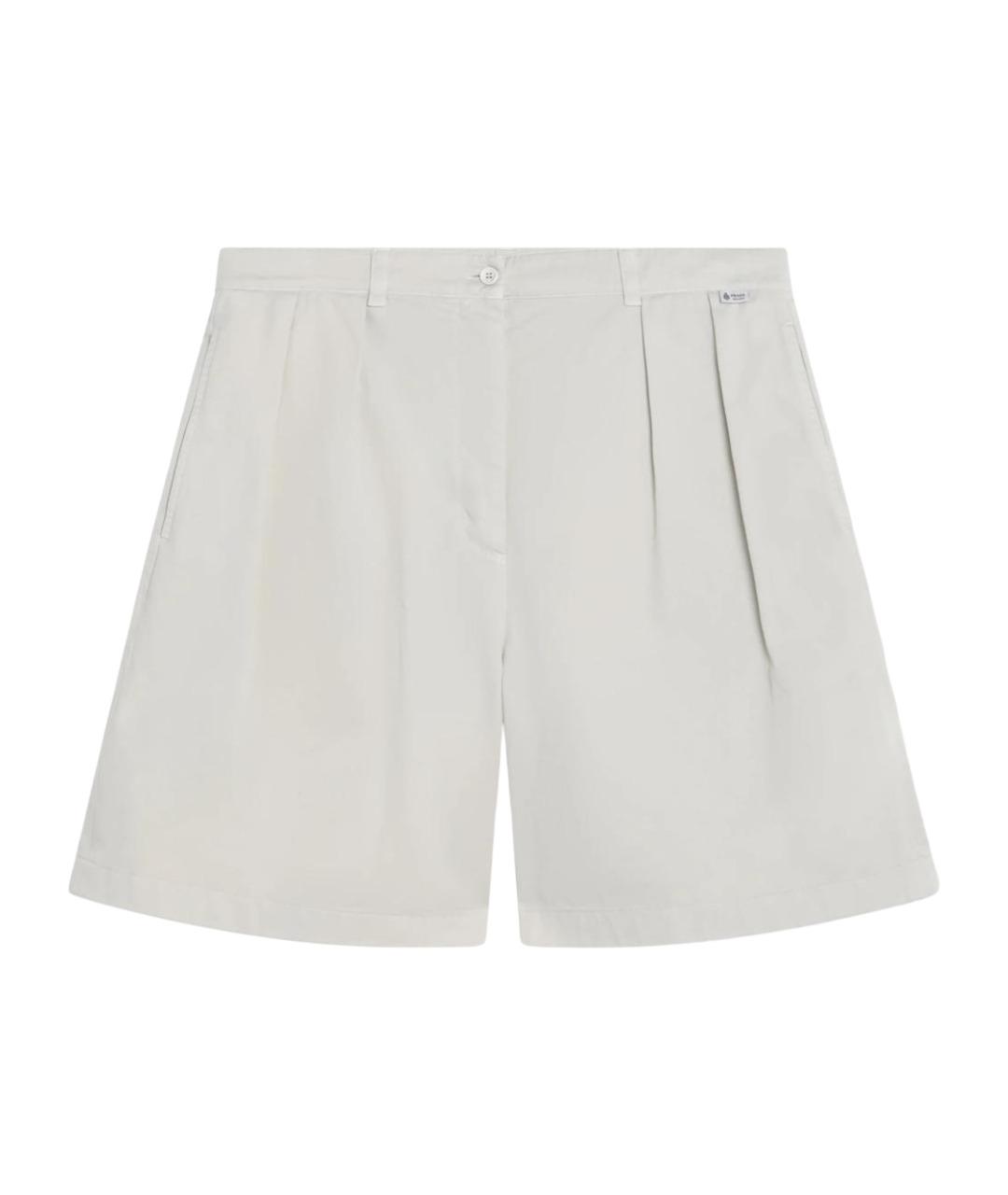 PRADA Белые хлопковые шорты, фото 1