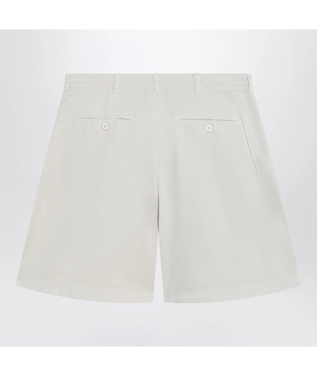 PRADA Белые хлопковые шорты, фото 2