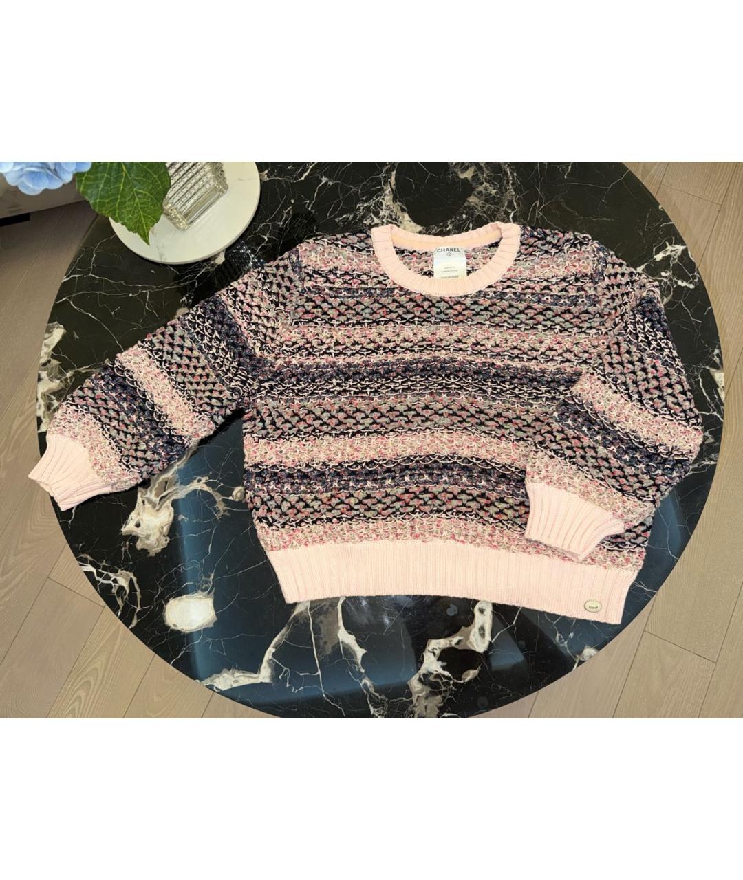 CHANEL Розовый джемпер / свитер, фото 9