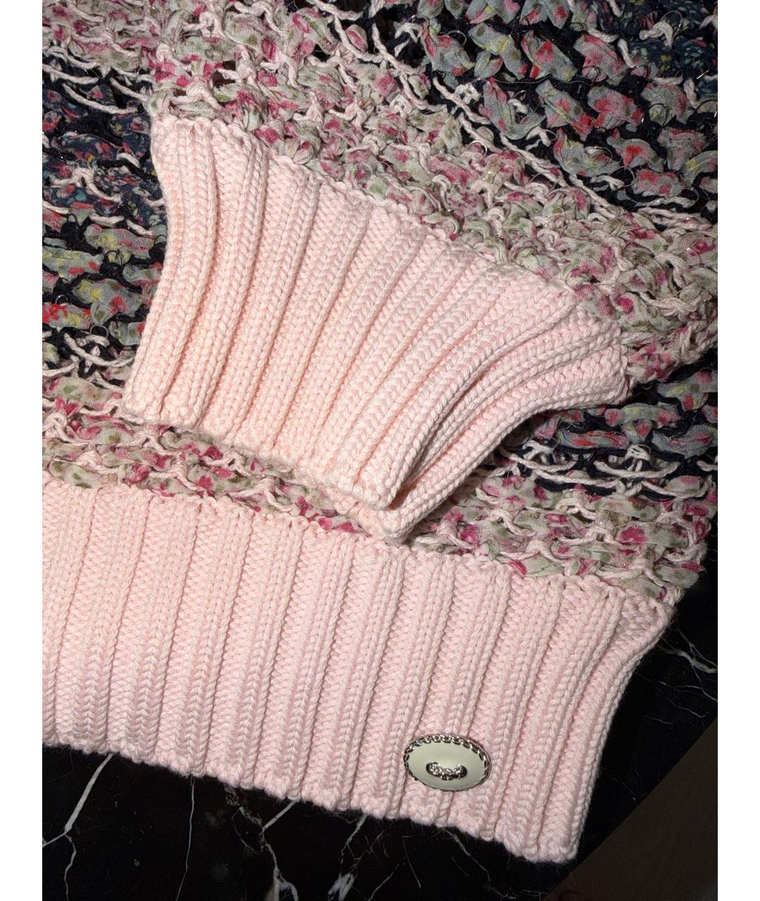 CHANEL Розовый джемпер / свитер, фото 2