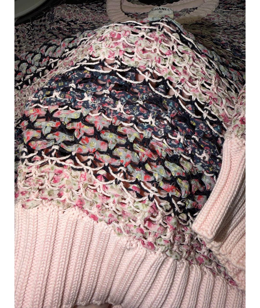 CHANEL Розовый джемпер / свитер, фото 4